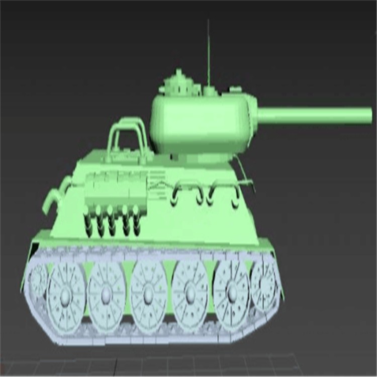 滦南充气军用坦克模型